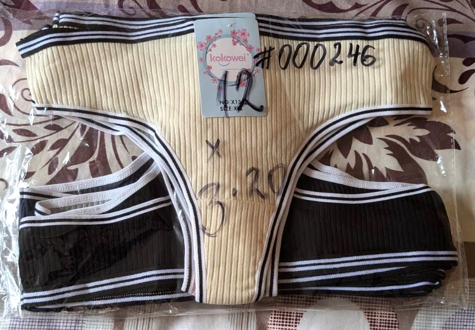 Дамско бельо, прашки, Памук, рипс - Image 2