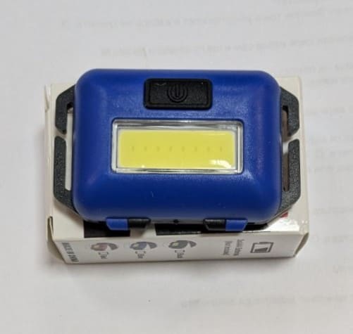 HEI 10W LED фенер за глава с 4 режима на работа и USB-C зарядно гнездо