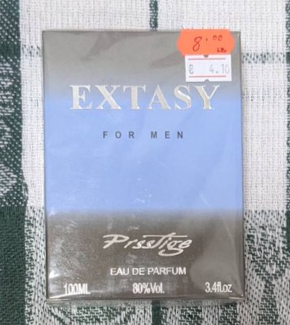 Парфюм EXTASY FOR MEN от Prestige, 100 ml, с намалена цена от 8.00 € на 4.10 €.