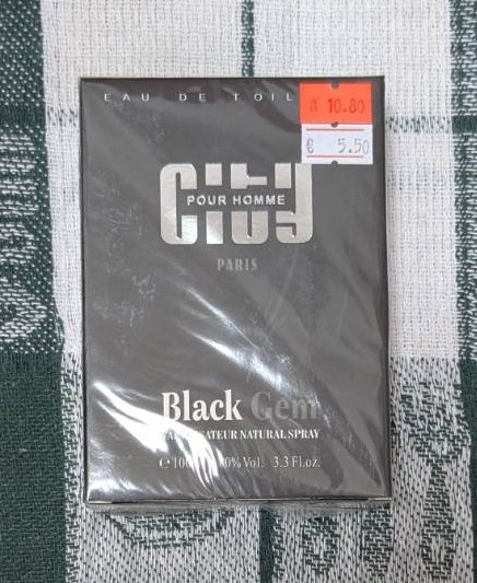Флакон на CITY POUR HOMME Black Gem – мъжки парфюм от Париж, 100 ml