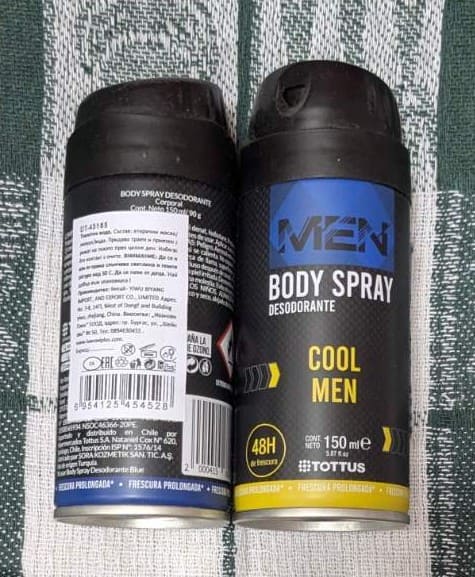 Body Spray Desodorante Blue Cool Men - Image 2