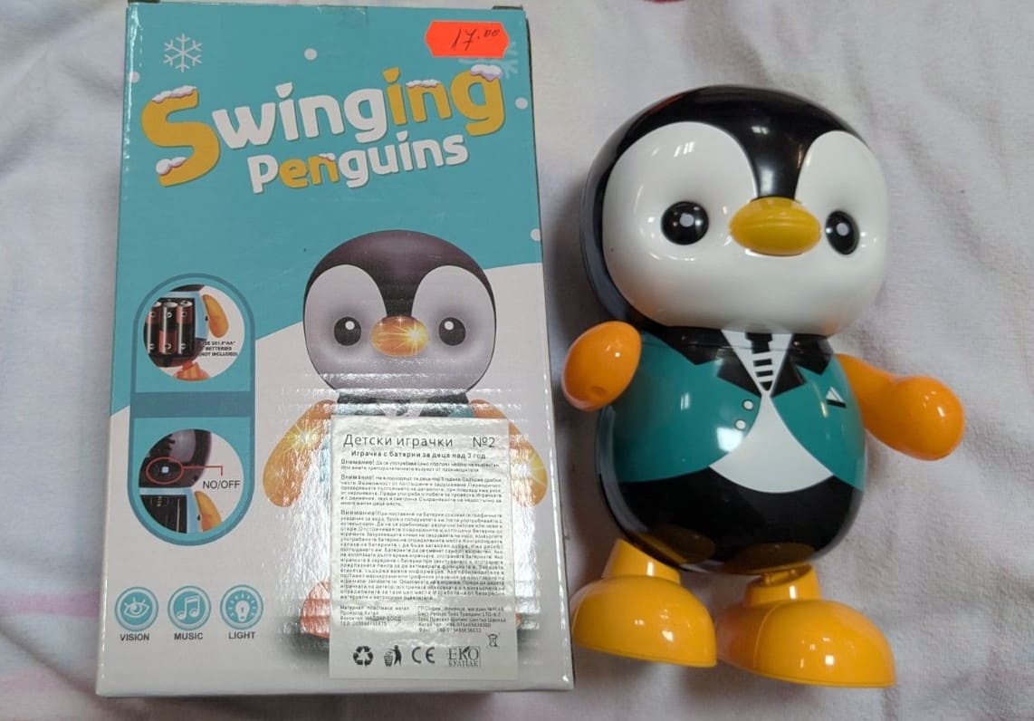 Swinging Penguins - Танцуващ пингвин със светлини и музика - Image 2