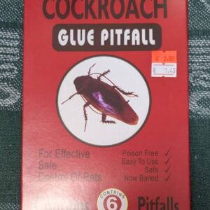 COCKROACH GLUE PITFALL