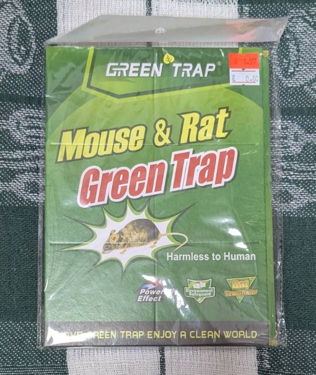 GREEN TRAP – 100% природен и безопасен капан за гризачи