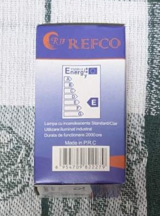Крушка с нажежаема жичка REFCO 75W E27 - Image 3