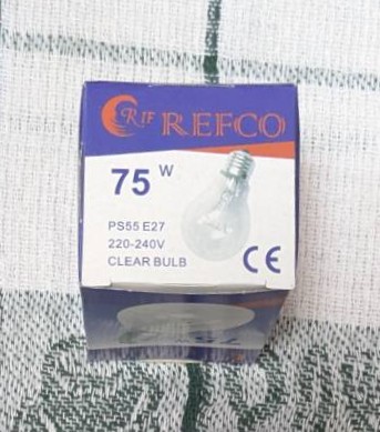 Крушка с нажежаема жичка REFCO 75W E27 - Image 4