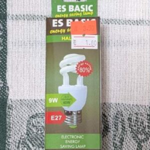 Енергоспестяваща крушка ES BASIC 9W = 40W, E27, 220-240V
