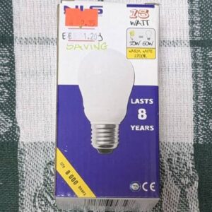 Енергоспестяваща крушка 15W = 60W, E27, 220V