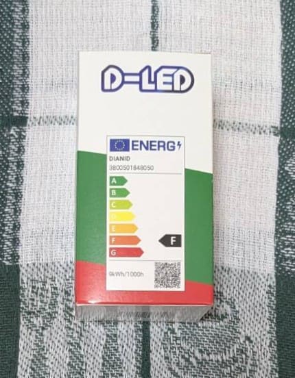 LED крушка D-LED 9W = 75W, E27, 220-240V - Image 3