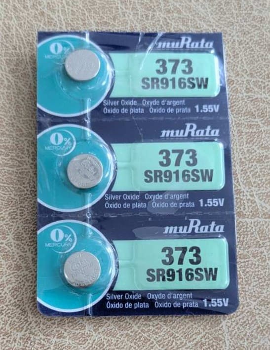 🔋 Murata SR916SW (373) – японско качество