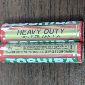 Батерии AAA 1.5V (R03) Heavy Duty – Toshiba