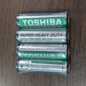 Обикновени батерии AA 1.5V (R6) Super Heavy Duty – Toshiba