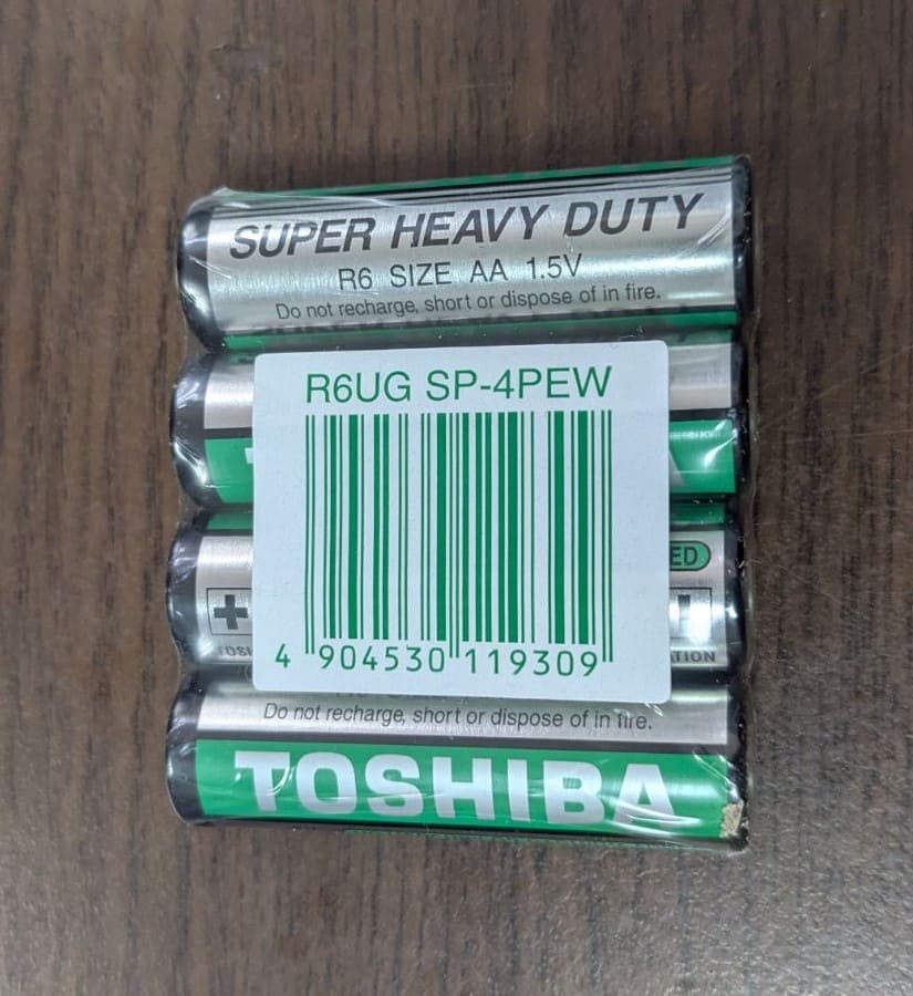 Обикновени батерии AA 1.5V (R6) Super Heavy Duty – Toshiba - Image 2