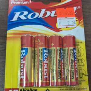 Алкални батерии AA LR6 1.5V – Robust