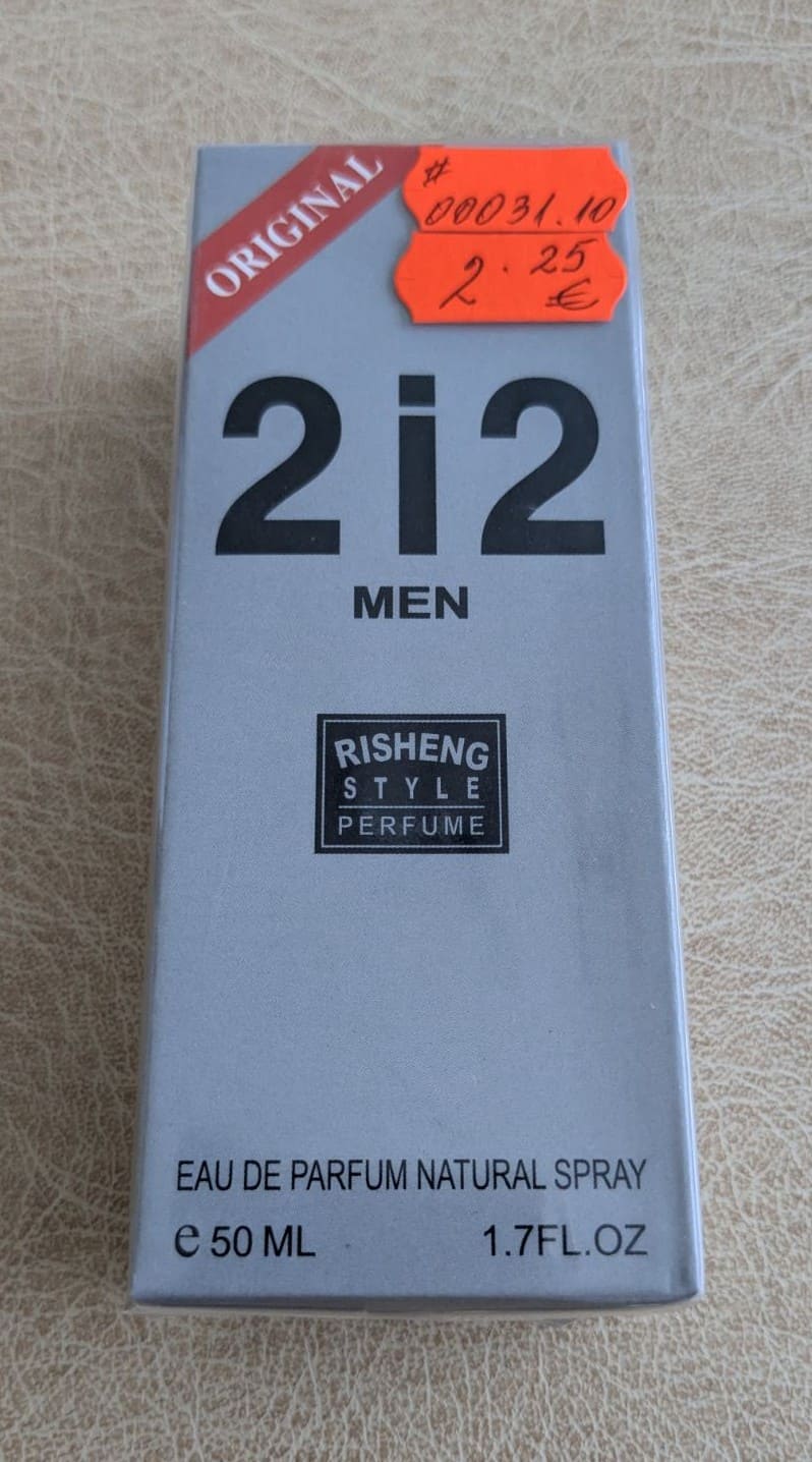 Мъжки парфюм 2i2 Men Risheng 50 ml