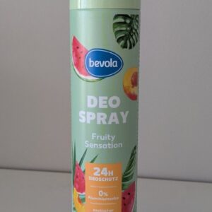 Дезодорант bevola Fruity Sensation 200 ml с 24 часа защита и 0% алуминиеви соли