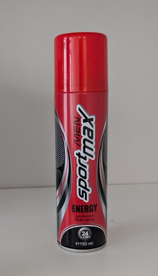 Мъжки парфюмен спрей Sportmax Men Energy 150 ml с 24 часа свежест