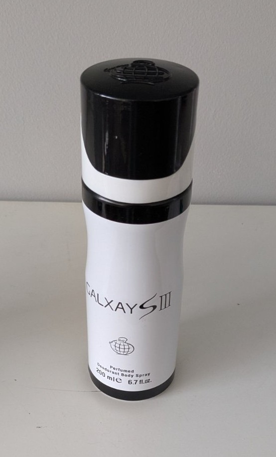 Мъжки парфюмен дезодорант Galaxy S III 200 ml body spray